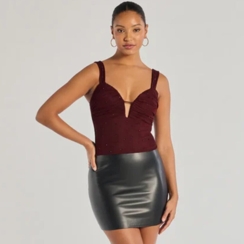 Structured Red Top